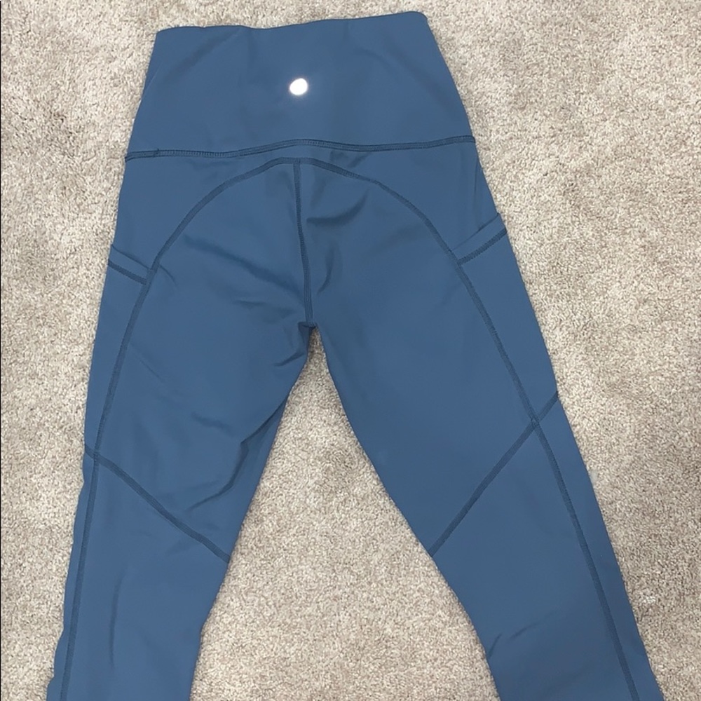Blue Yoga Pants